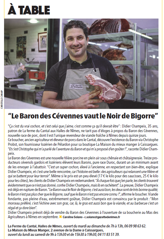 Article Didier Champeix BDC